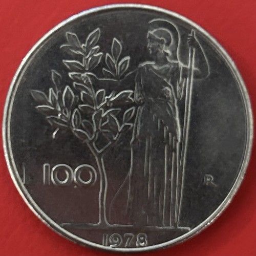 100 lire moneta - ), •