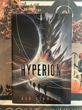 Hyperion Dan Simmons Broken Binding Special Ed. w/ Alt Dust Jacket & Bookmark
