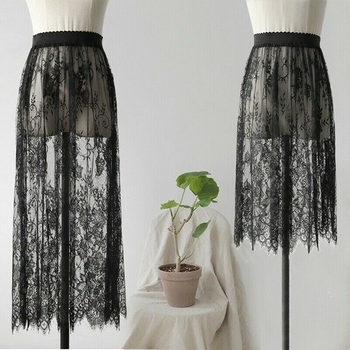 Pizzo rete gonna sottoveste - pizzo,