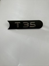 Inserto distintivo Renault Van T35 T 35 emblema plastica nero 7700352224