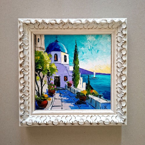 Quadro santorini grecia - quadro,