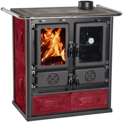 Stufa legna cucina nordica - a,