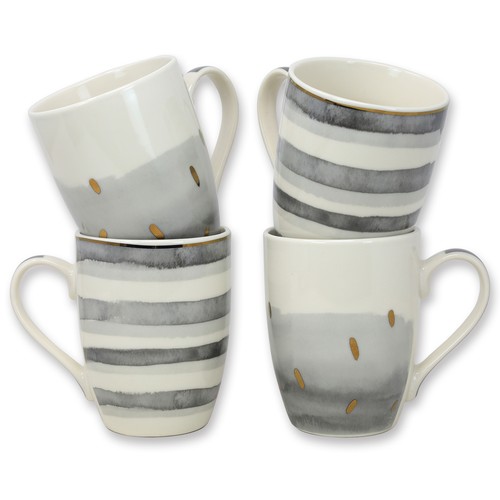 Set mugs 350ml coffee - set, 4