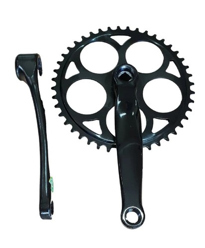 Guarnitura old school nero 44t - nero,