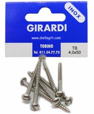 VITE A LEGNO IN ACCIAIO INOX