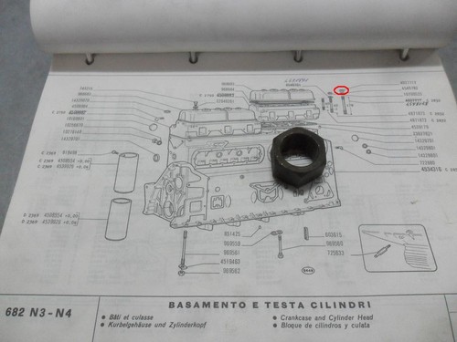 Dado prigioniero testata fiat - dado,