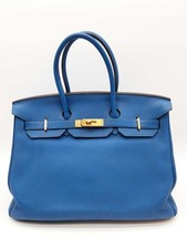 Hermes Birkin 35 Mykonos Blue