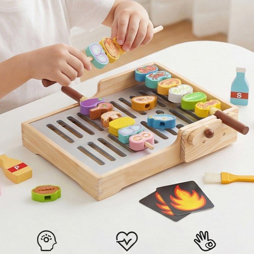 Barbecue giocattolo legno - barbecue,