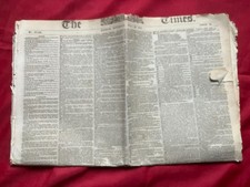 Antique july 1871 newspaper - ,