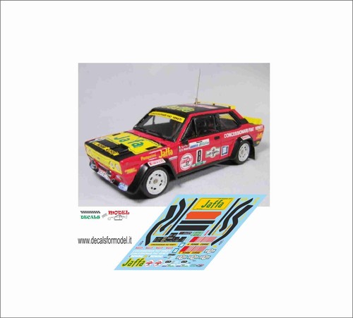 Decals fiat 131 4 rombi - 1:43,