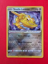 STEELIX LUCENTE 124/196 ORIGINE PERDUTA POKEMON ITA RARA