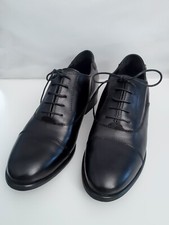 scarpa pelle nera allacciata donna n.38