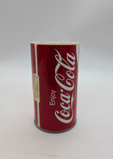 Radio in latta Coca-Cola vintage anni 70 - manca la parte superiore - testata funzionante