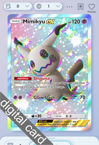 Pokemon tcg pocket mimikyu - pokemon,