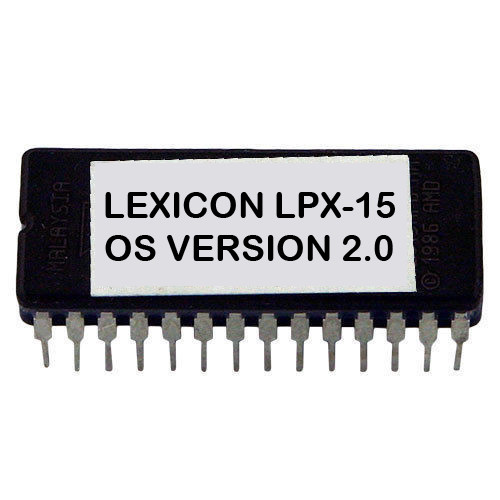 Lexicon lxp firmware update - firmware,