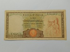 50.000 LIRE LEONARDO DA VINCI