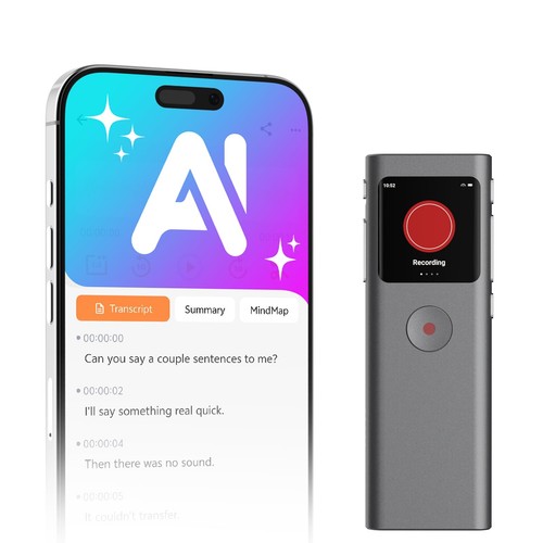Registratore vocale con - vocale, ai