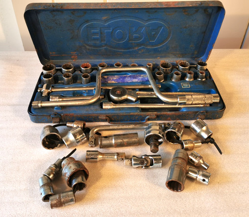 Vintage elora set prese di - elora,