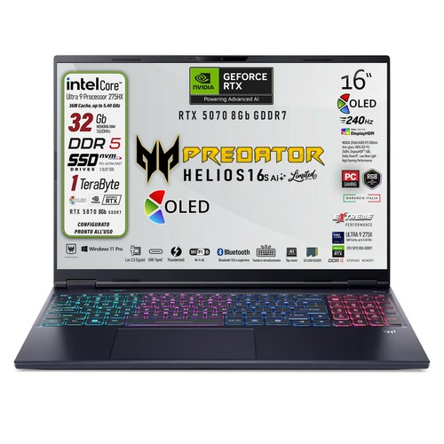 Acer predator helios - neo, 16s