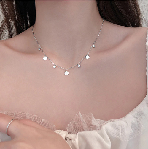 Collana donna catenina argento - donna,