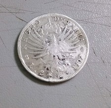 Regno italia lire 1907 - 2,