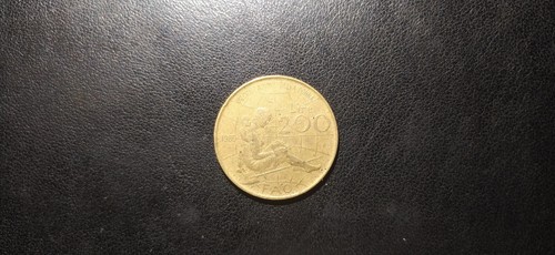 Moneta 200 lire valorizzazione - 200,