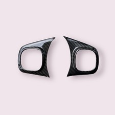 Cover Pulsanti Volante in Carbonio Vero per 595 Abarth 695 Fiat 500 Rest