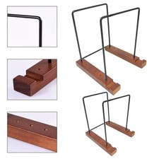 Elegante porta dischi in legno