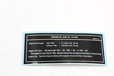 KAWASAKI ADESIVO ENGINE OIL