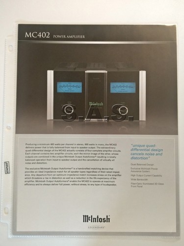Mcintosh labs oem mc452 - labs,