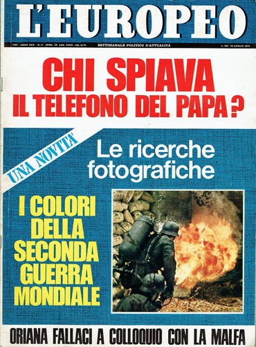 Europeo 1974 john - europeo, 1974/17=john