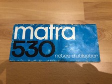 Originale et très rare notice