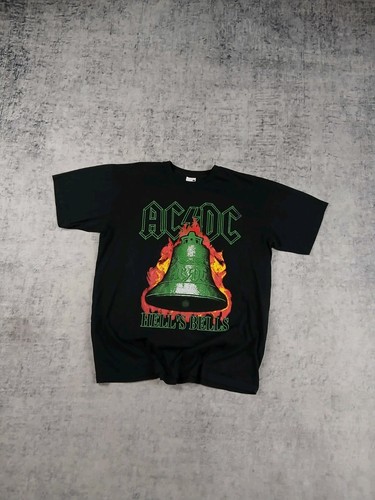 Shirt vintage hells - ac/dc, "hells