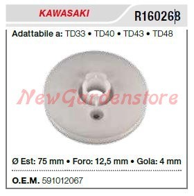 Puleggia avviamento kawasaki - puleggia,