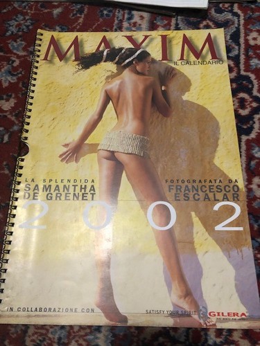 Maxim calendario samantha - samantha, de