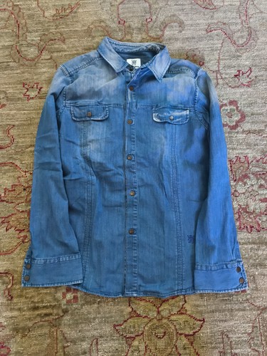 Camicia jeans grifoni bimbo - camicia,