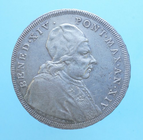 Benedetto xiv scudo romano - benedetto,