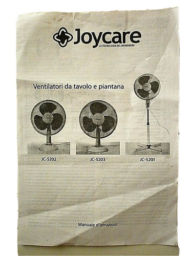 Joycare 5202 01 - jc-5202/03/01, manuale