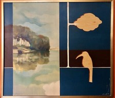 Quadro - Enrico Bandelli  Olio Su Tavola - 80x70