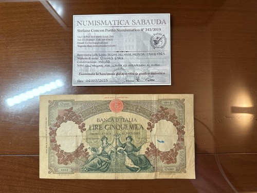 Repubblica lire 5000 regine - lire,