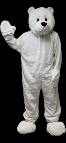 Polar bear mascot - polar, costume