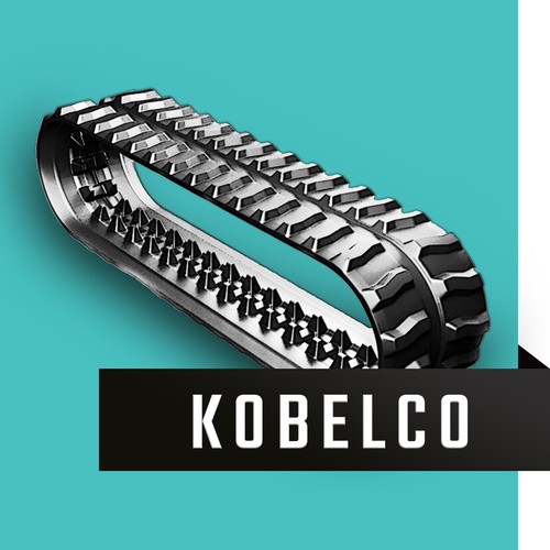 Cingolo gomma per kobelco - cingolo,