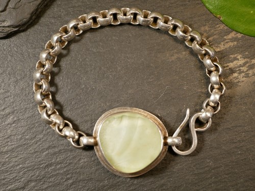 Bracciale argento maglie