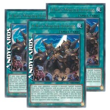 3x A WILD MONSTER APPEARS! • (Compare Un Mostro Selvaggio!) • Rara • LED7 EN052