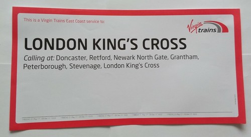 Virgin trains east - trains, coast