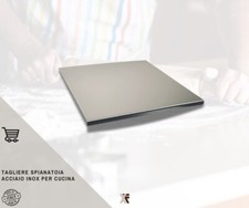 Tagliere spianatoia acciaio