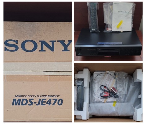 Sony mds je470 minidisc - mds-je470, deck