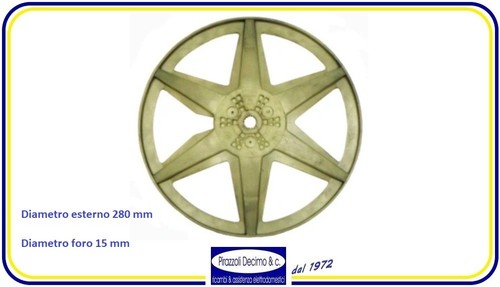 Puleggia plastica - puleggia,