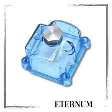 Vaschetta Carburatore PHBG Trasparente Light Blue con Tappo – Per PHBG Ø15–21mm