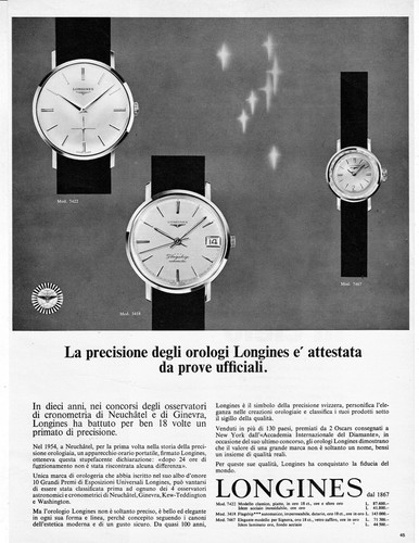 1965 longines watch vintage - longines,